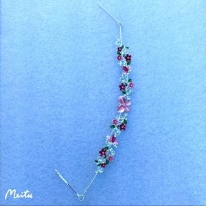 2 PCs Elegant Bridal Hair Clip Hairpin Headpiece Jewelry